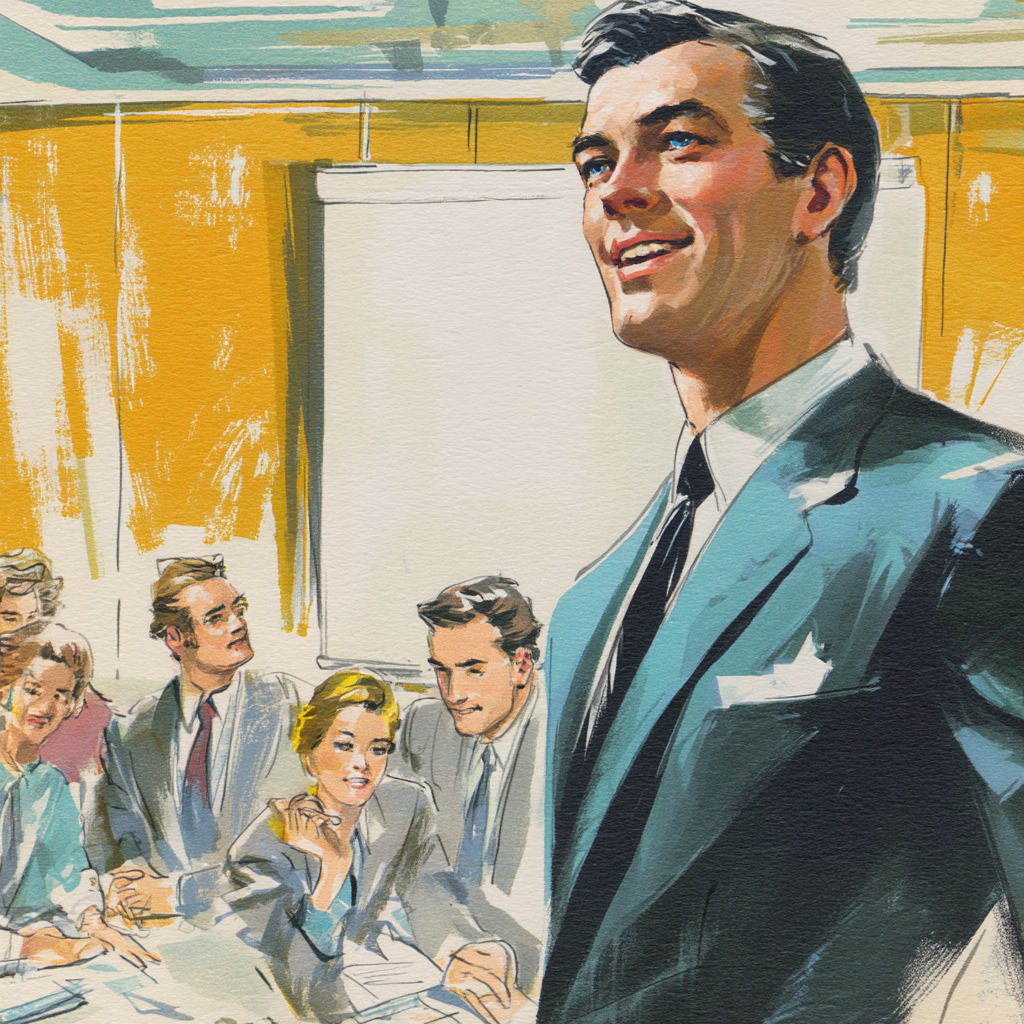 u8184387498 close up 60s style illustrated advertisement with d17d20d4 585c 4bbe 9970 951fb5709058 2